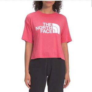 The North Face cropped relaxed tee